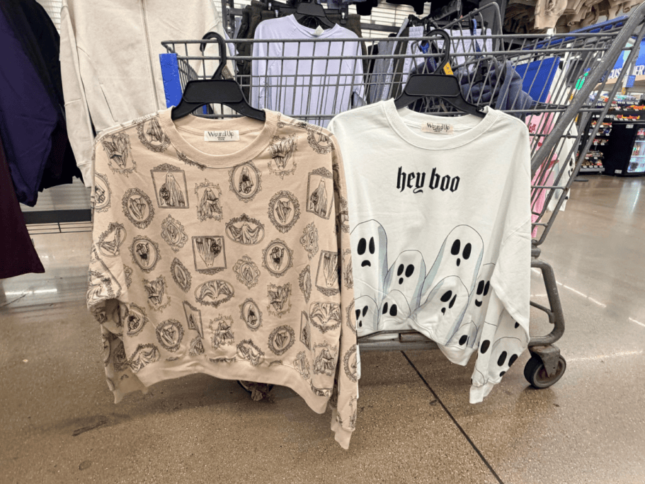 Cute Halloween Sweatshirts from $10.98 on Walmart.com