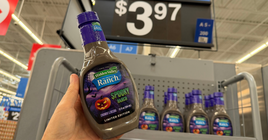 NEW Hidden Valley Spooky Ranch w/ Glow-in-the-Dark Bottle at Walmart