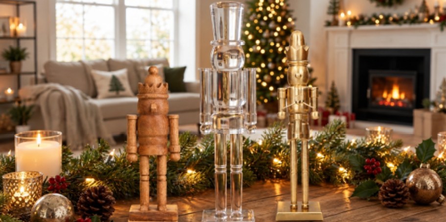 These Nutcrackers Scream Designer (But They’re Actually from Walmart)