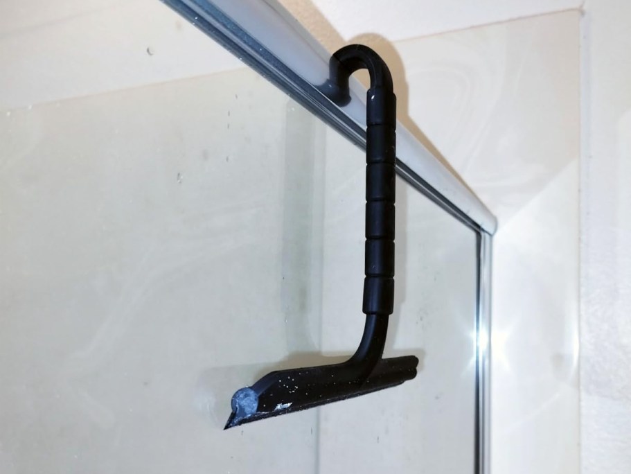 Shower Squeegee w/ Built-In Hook Only $9.99 on Amazon (Reg. $20)