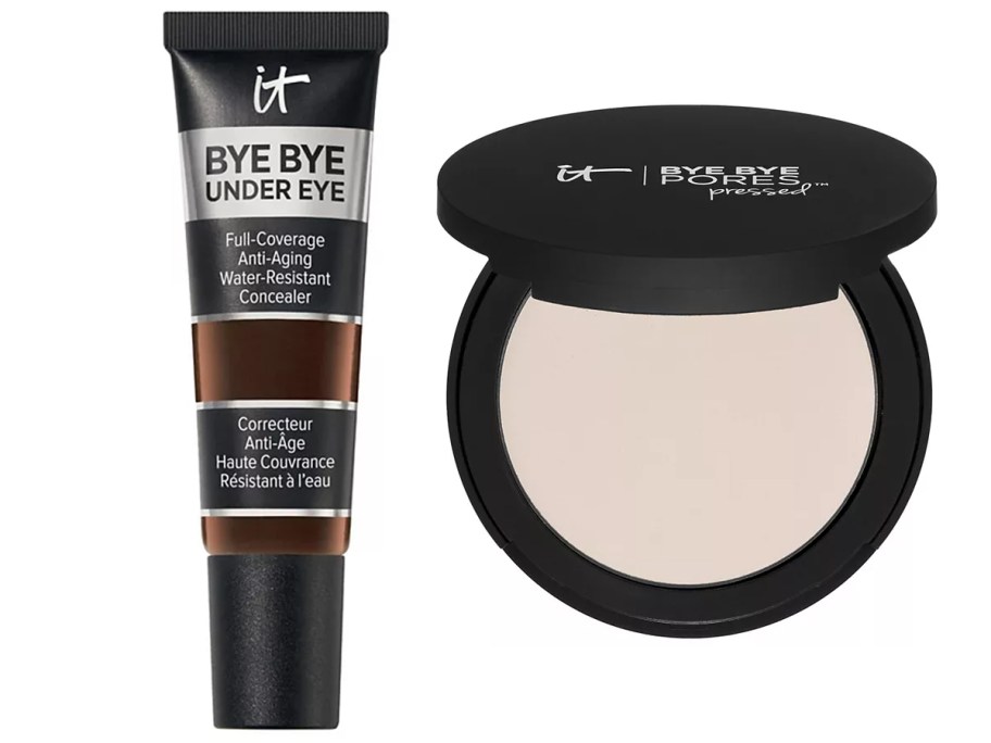 eye cream and foundation 