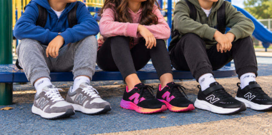 TWO Pairs of New Balance Kids Shoes Just $60 (Regularly $60 Per Pair!)
