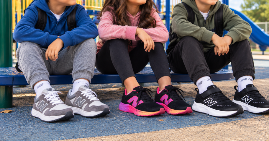 TWO Pairs of New Balance Kids Shoes Just $60 (Regularly $60 Per Pair!)