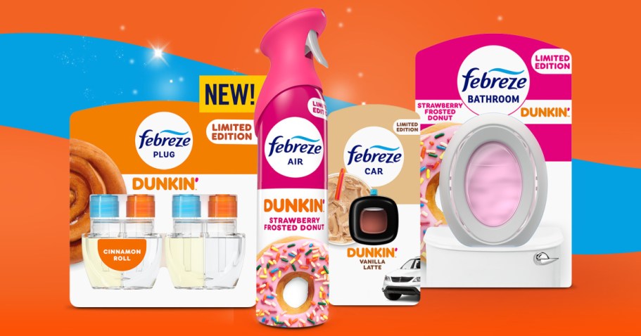 Febreze That Smells Like Dunkin’?! YES, REALLY!