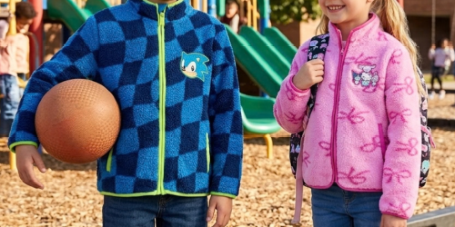 Character Fleece Jackets Just $14 on Walmart.com (Reg. $25) | Includes Disney Styles