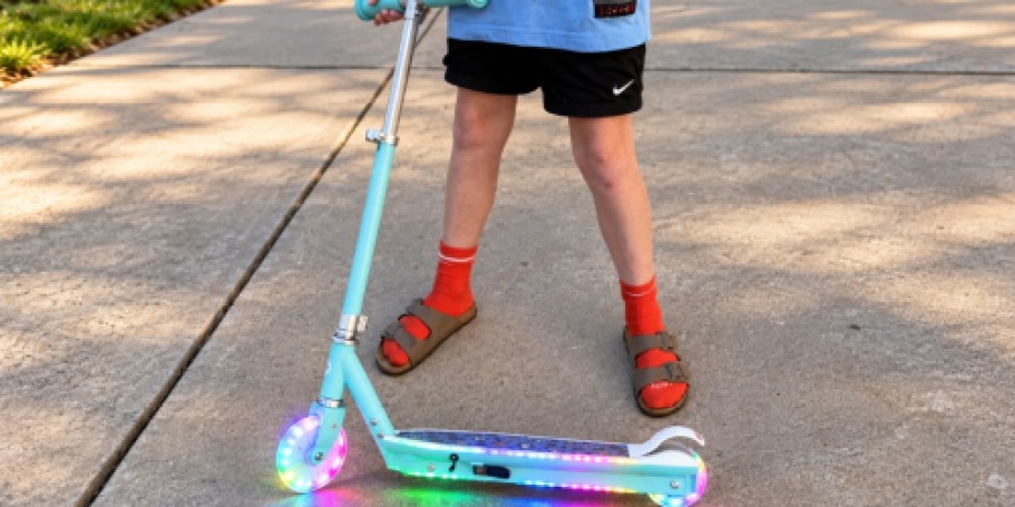 Kids Light-Up Electric Scooter Only $59.99 Shipped on Amazon (Reg. $167)