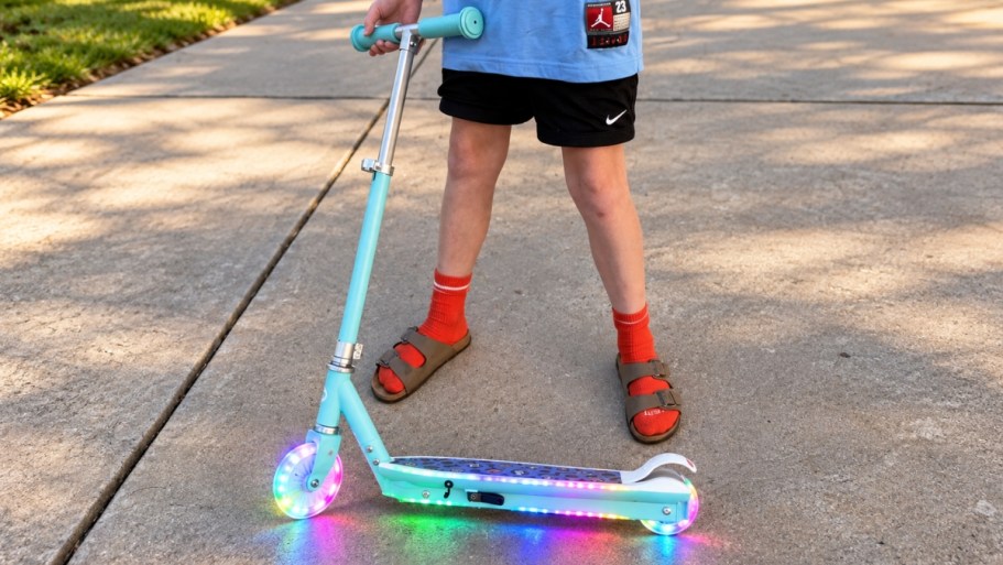 Kids Light-Up Electric Scooter Only $59.99 Shipped on Amazon (Reg. $167)
