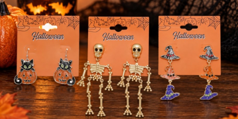 Spooky Cute Halloween Earrings from $3 on Kohls.com!