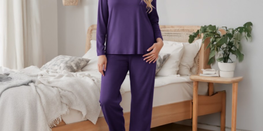 Women’s Plus Size Pajama Sets from $10.98 (Reg. $25)