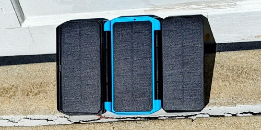 Solar Power Bank Portable Charger Only $46.99 Shipped on Amazon (Reg. $130)