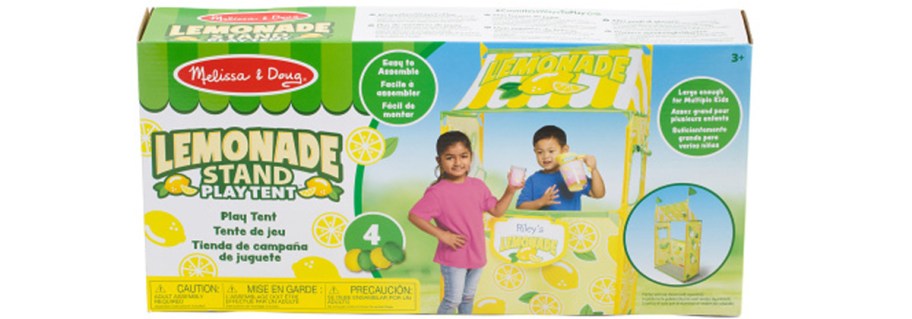 wooden lemonade stand box 