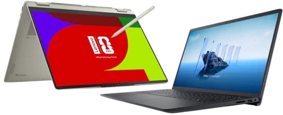 two laptop computers