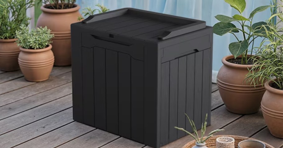 32-Gallon Plastic Deck Box Just $30.99 Shipped on Lowes.com