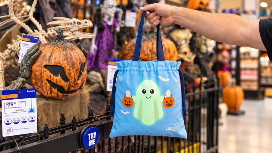 Lowe’s Rewards Members! Score a FREE Trick-or-Treat Tote Bag 10/3