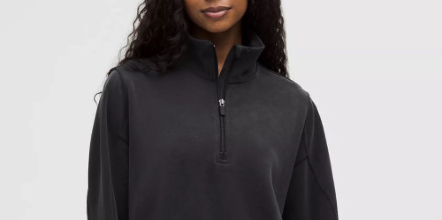 lululemon Half-Zip Pullover Just $74 Shipped (Regularly $138)