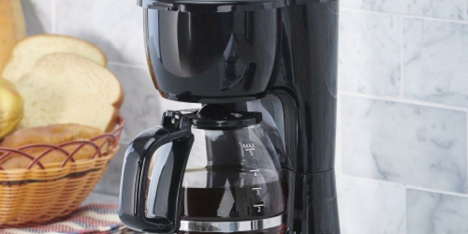 Mainstays Coffee Maker Just $8.97 on Walmart.com | 1,000 Bought Since Yesterday!