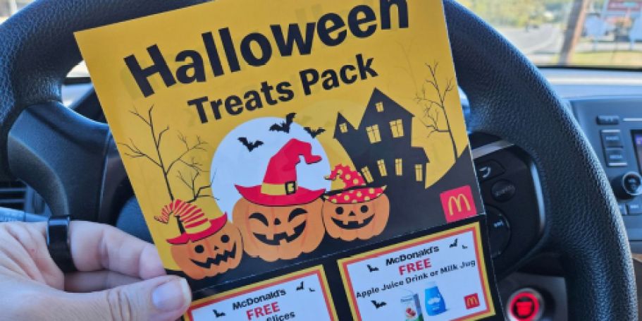 McDonald’s $2 Halloween Treat Pack Has $31 Worth of FREE Food Coupons!
