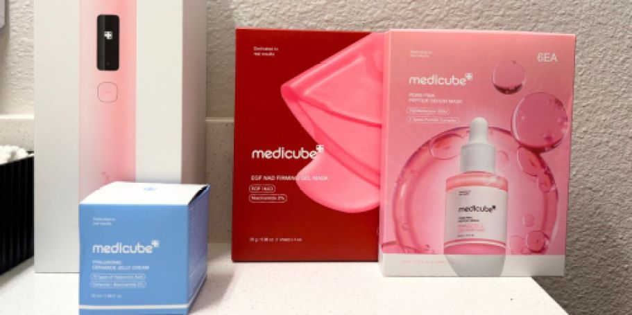 Viral medicube Skincare from $9.40 Shipped on Amazon + FREE Gift w/ Purchase