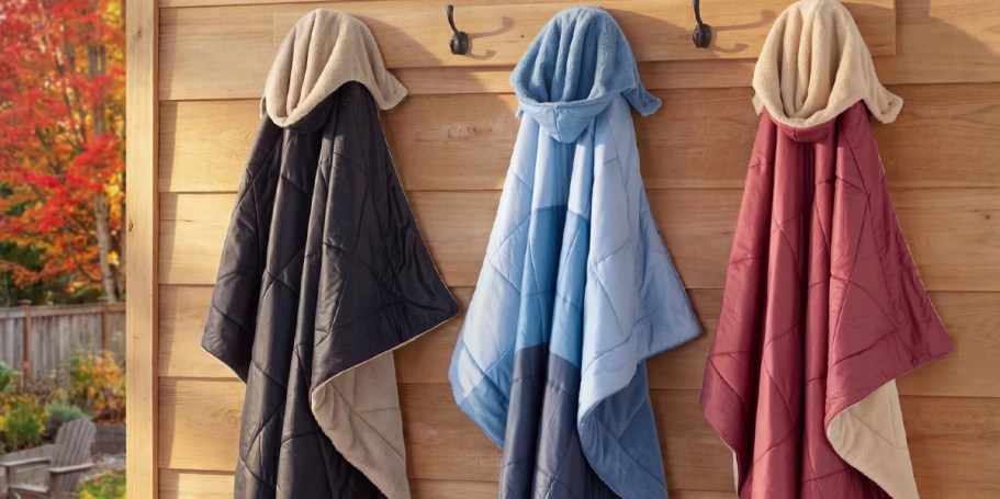 Camping Blanket w/ Detachable Hood Only $24.98 on SamsClub.com