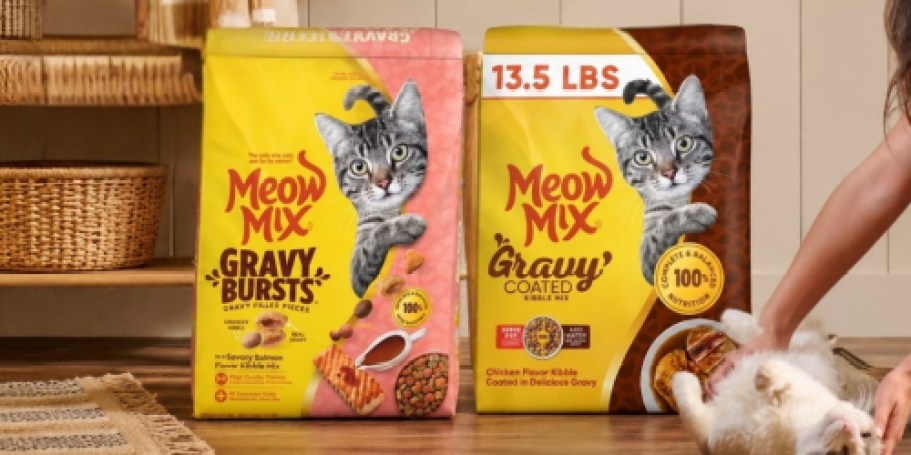 Meow Mix 13.5-Lb Bag ONLY $5.72 at Walmart (Reg. $19!) | Will Sell Out!