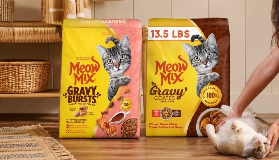 Meow Mix 13.5-Lb Bag ONLY $5.72 at Walmart (Reg. $19!) | Will Sell Out!