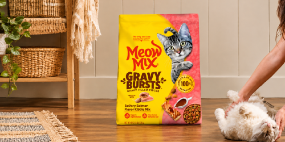Meow Mix Cat Food 3-Pound Bag Just $3.49 Shipped on Amazon (Reg. $7)