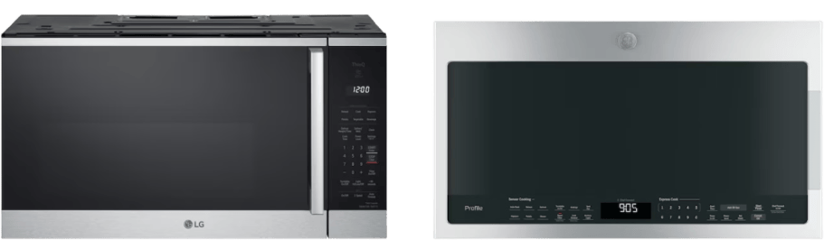 2 microwaves