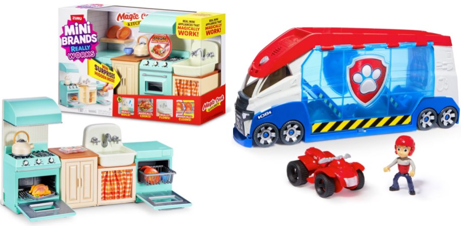 miniverse and paw patrol toys