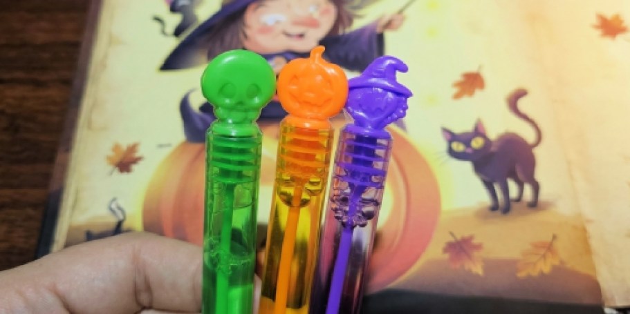 Halloween Mini Bubble Wands 30-Pack Just $4.79 on Amazon