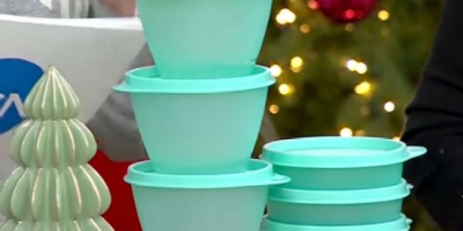 Tupperware 12-Piece Mini Storage Set Just $16.97 Shipped + More