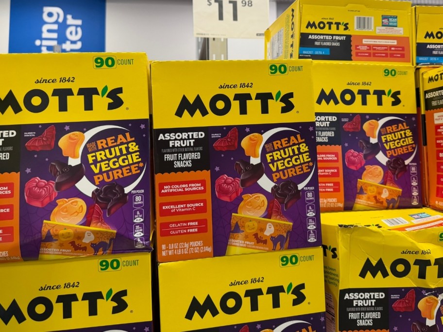 motts fruit snacks