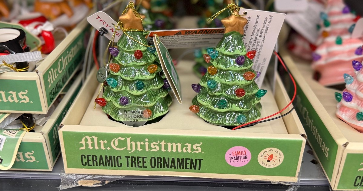 Nostalgic Mr. Christmas Decor From $5.97 at Walmart