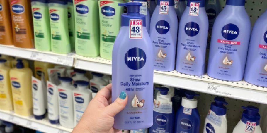 $27 Worth of NIVEA Lotion Only $10 After Walgreens Cash