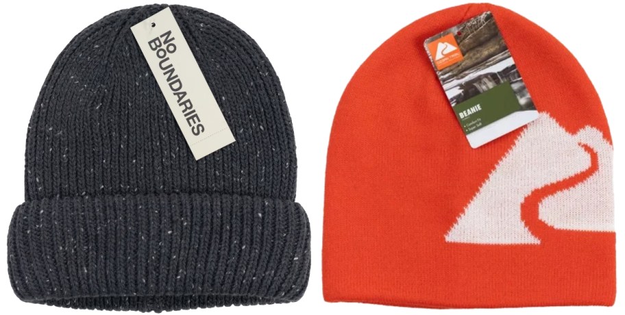 no bo beanie and ozark trail beanie