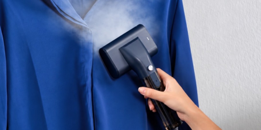 Travel Garment Steamer Just $12.99 Shipped on Amazon (Reg. $40)