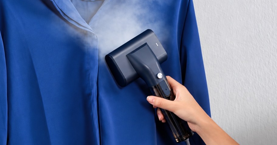 Travel Garment Steamer Just $12.99 Shipped on Amazon (Reg. $40)