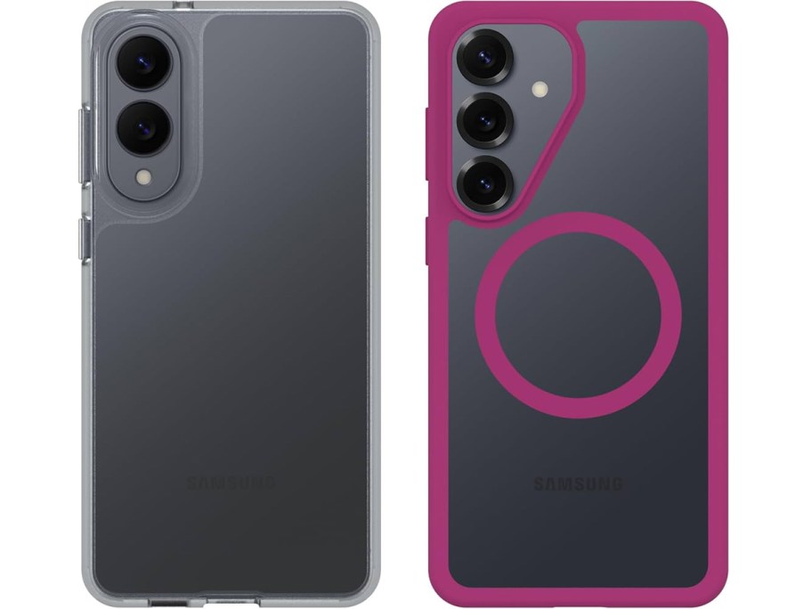 gray and gray and pink phone cases 