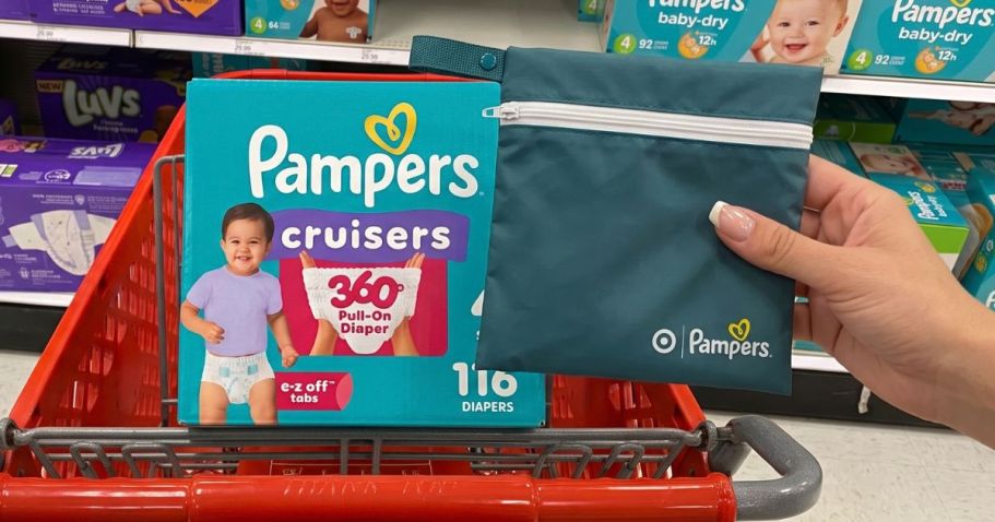 Target Shoppers: Diaper Picking Made Easy Event on 10/3 + FREE Pampers Pouch w/ Purchase
