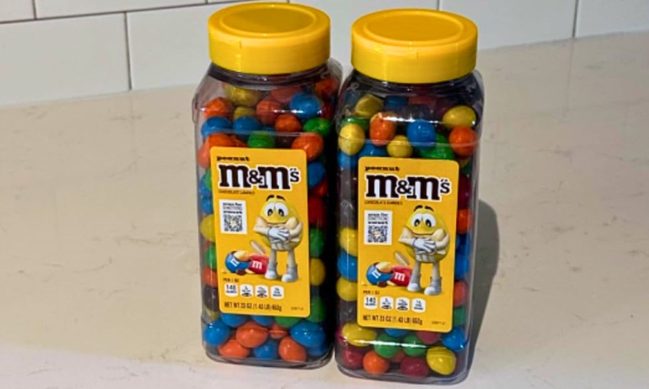 TWO Peanut M&M’s 23oz Canisters Just $14 Shipped on Amazon (Reg. $24)