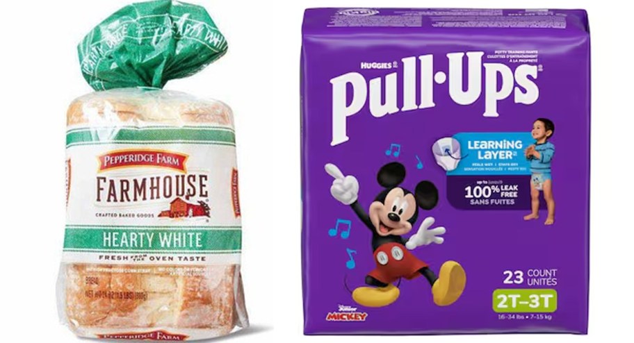 bag of bread and pull ups training pants bag 