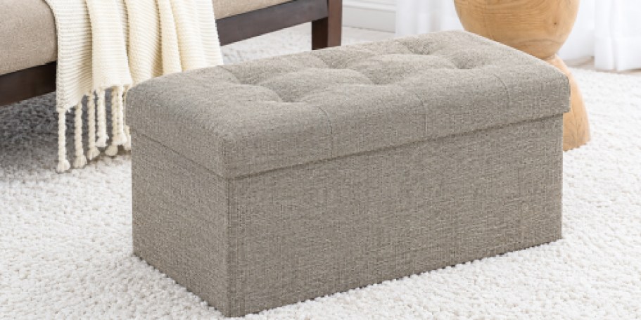 Collapsible Storage Ottomans from $26 Shipped (Reg. $55) – Today Only!