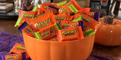 Preorder NEW Reese’s Halloween Pumpkin Bowl Packed w/ 110 Treats on Amazon
