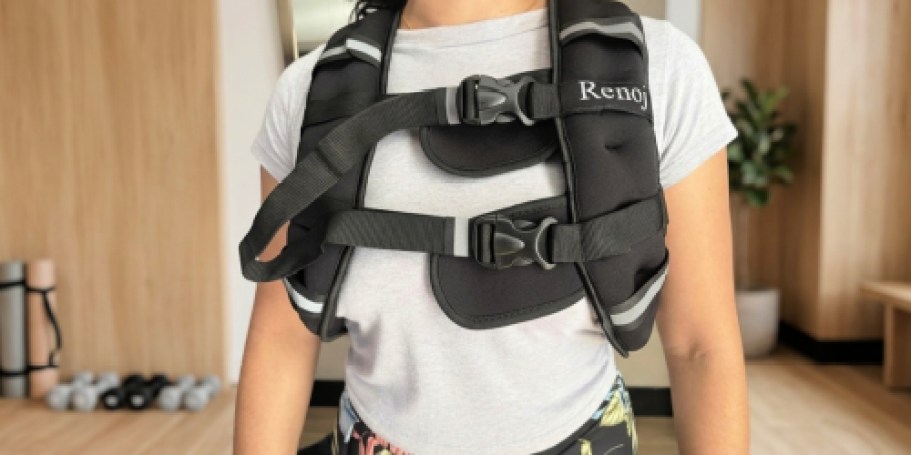 11-Pound Weighted Vest ONLY $6.99 on Amazon (Will Sell Out!)