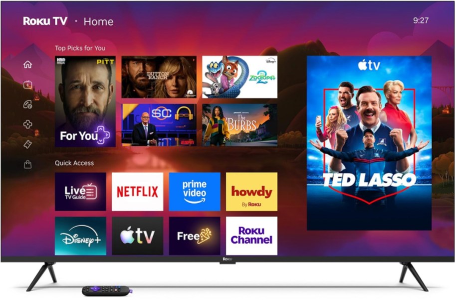 roku tv with remote