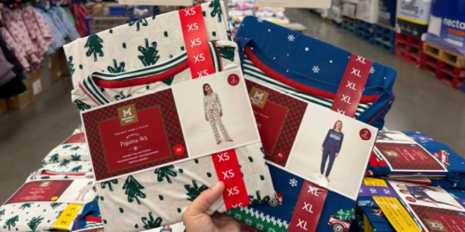 Sam’s Club Matching Family Christmas Pajamas from $9.98 (Even Pets!)