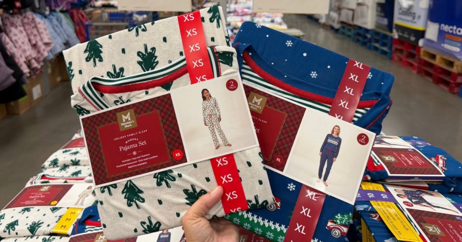 Sam’s Club Matching Family Christmas Pajamas from $9.98 (Even Pets!)