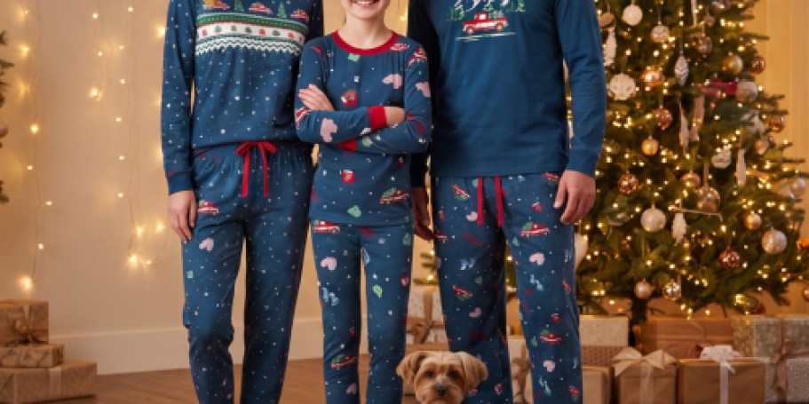 Sam’s Club Matching Family Christmas Pajamas from $9.98 (Even Pets!)