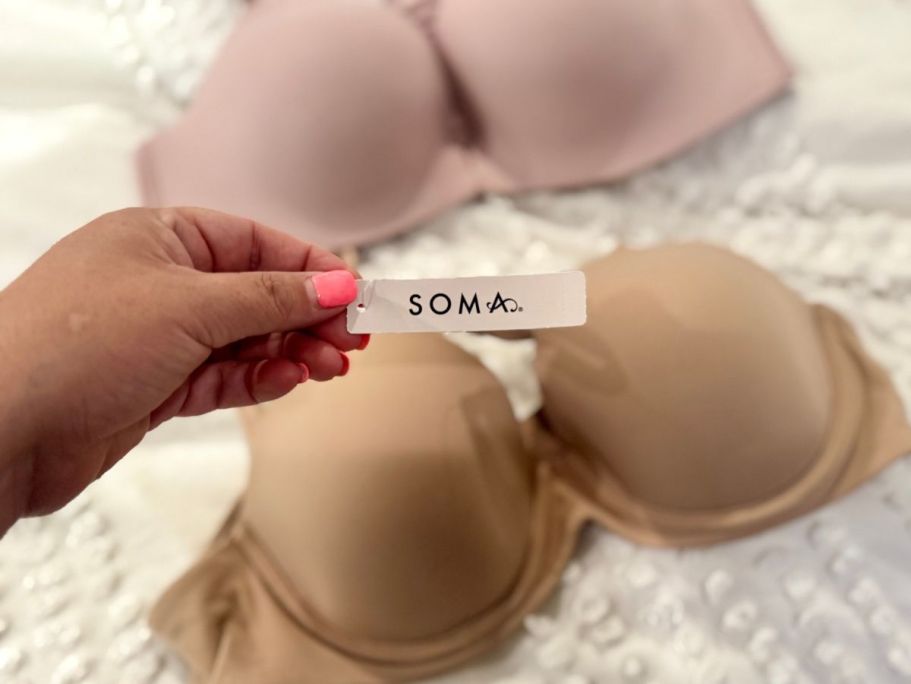 Today Only! 40% Off Soma = Panties from $2.38 & Bras from $9
