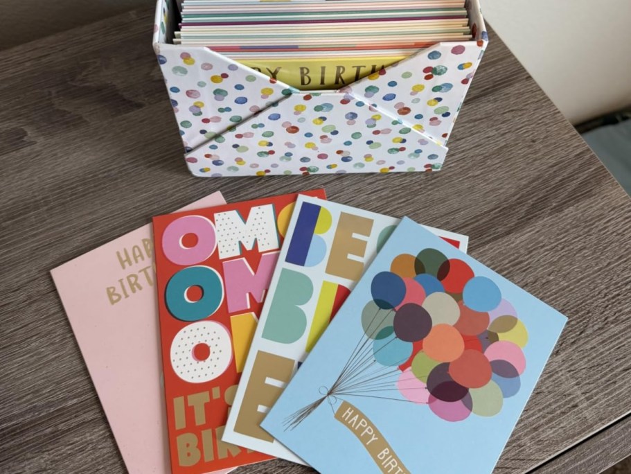 Assorted Birthday Cards 20-Pack Just $6.63 for Amazon Prime Members – Only 33¢ Each!