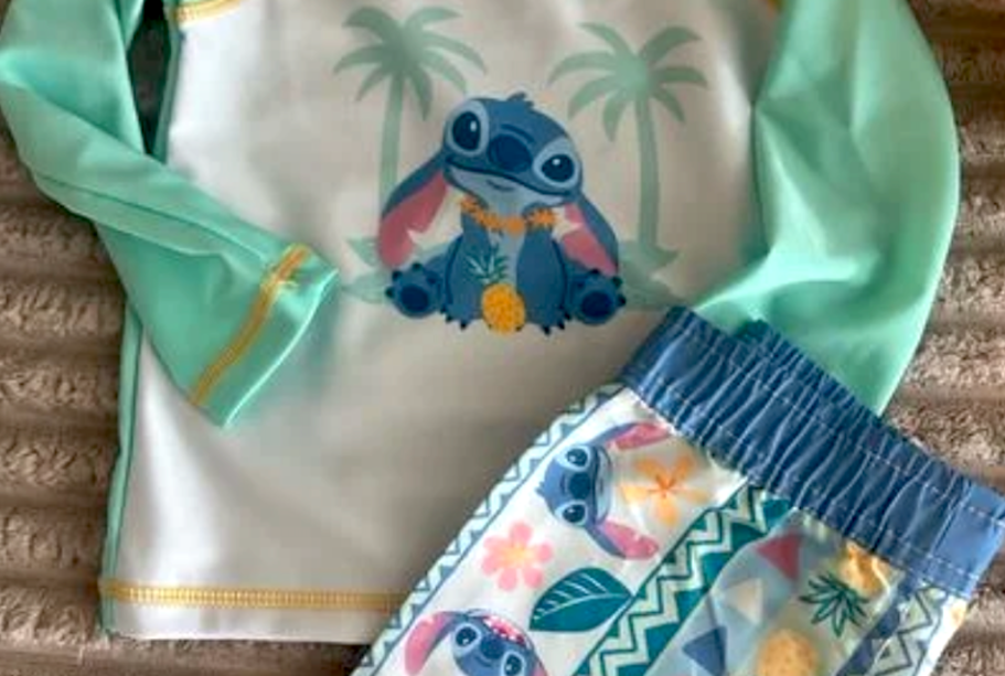 Walmart Kids Character Rash Guard AND Swim Trunk Sets From $4 (Regularly $20)